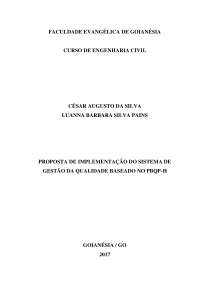 TCC PBQPH aplicado a empresa de pequeno porte