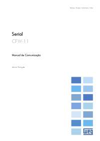 Manual WEG de comunicação serial