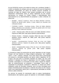 RELATÓRIO DE ECOLOGIA