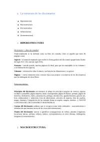 Tema 5- Lexicografía