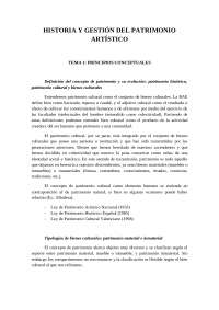 Apuntes Relacionados Con El Patrimonio Artistico Docsity