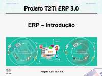 Introdução ERP Java - Projeto T2Ti ERP 3.0