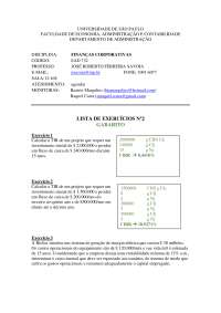 gabarito de algumas exercícios