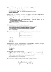 Metabolomica examen tipo test