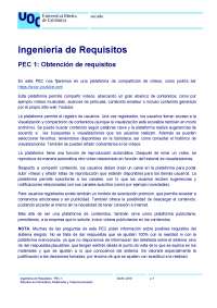 PEC 1 - Ingenieria de requisitos