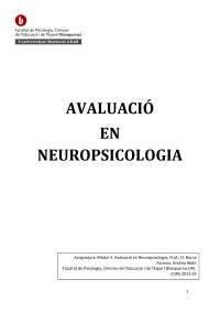 Apuntes de Neuropsicología