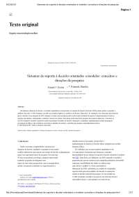 Sistemas de suporte à decisao