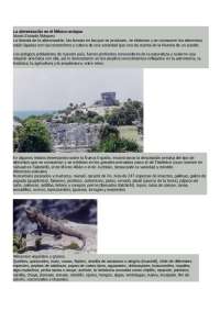 alimentacion en mexico prehispanico