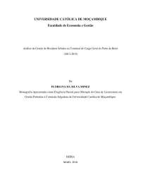 analise de gestao de residuo solidos