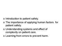 Patient safety-2 another good topic about hospital safety