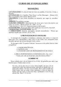 Curso de Evangelismo