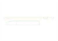 modelo de balsa feito no autocad