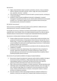 Rzeczoznawstwo  notatki uniwersytet