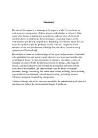 Impact of Electric Machines on Environment