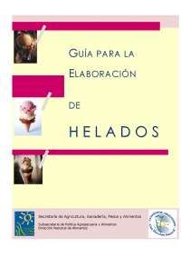 PROCESO DE ELABORACION DE HELADOS