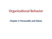 Organizational Behavior by Stephen P Robbins