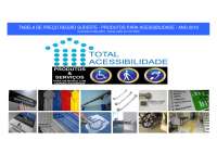 Tabela de produtos acessibilidade