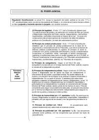 Esquema -El Poder Judicial -Jueces y Magistrados