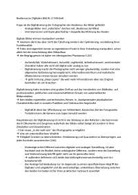 Überblick Realismus im Digitalen Bild - W.J.T. Mitchell