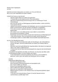 Zusammenfassung Matzen Jazzen Augenjazzen - Ute Holl