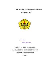 Asuhan Keperawatan Ca Serviks