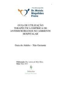 Guia de antibioticoterapia em pronto atendimento