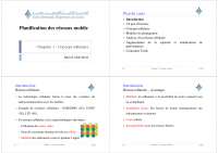 Introduction aux réseaux cellulaires: Concept cellulaire et modèles de propagation