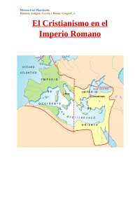 Cristianismo en el Imperio Romano - Docsity