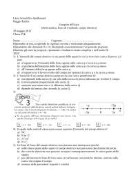 quiz elettrostatica