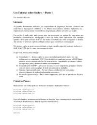 Tutorial sobre sockets c