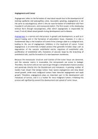 Angiogenesis and Cancer