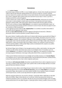 Demostene Sintesi Vita E Opere Docsity