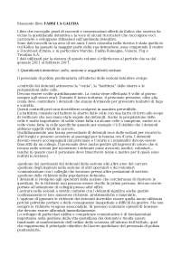 riassunto "Farsi la galera"