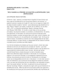 "De lo lejano a lo próximo: un viaje por la antropología y sus encrucijadas"