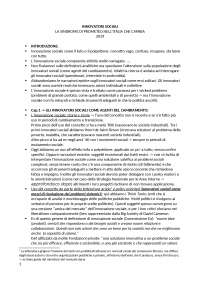 Innovatori Sociali, Barbera e Parisi