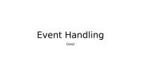 Java Event Handling: Creating Interactive GUIs through Event-Driven Programming