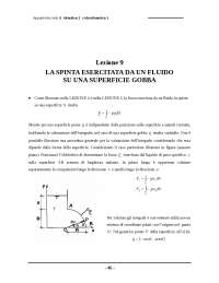 Appunti di idraulica e idrodinamica, pt 4