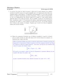Mecànica clàssica 2n parcial 2016. Bagan