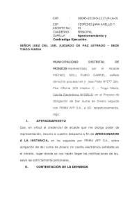 ESCRITO CONTESTA DEMANDA