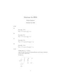 Solutions for Homework 6: Electronic Circuits Analysis