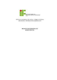Projeto radio enlace