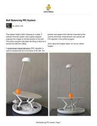 controle ball and table