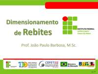 dimensionamento rebite