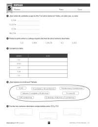 Repaso de mates 5 de primaria - Docsity