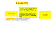 SCHEMA PER RIASSUNTO - Docsity