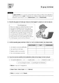 Llengua valenciana repaso 6