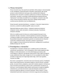Mowa Nienawiści i Przestępstwa z Nienawiści: Definicje, Przyczyny i Skutki