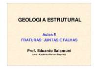 Aula 5 - geologia estrutural