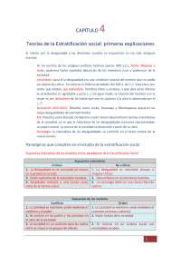 Teorías de la Estratificación social: primeras explicaciones