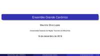 Ensemble Grande Canônico: Uma Introdução à Mecânica Estatística
